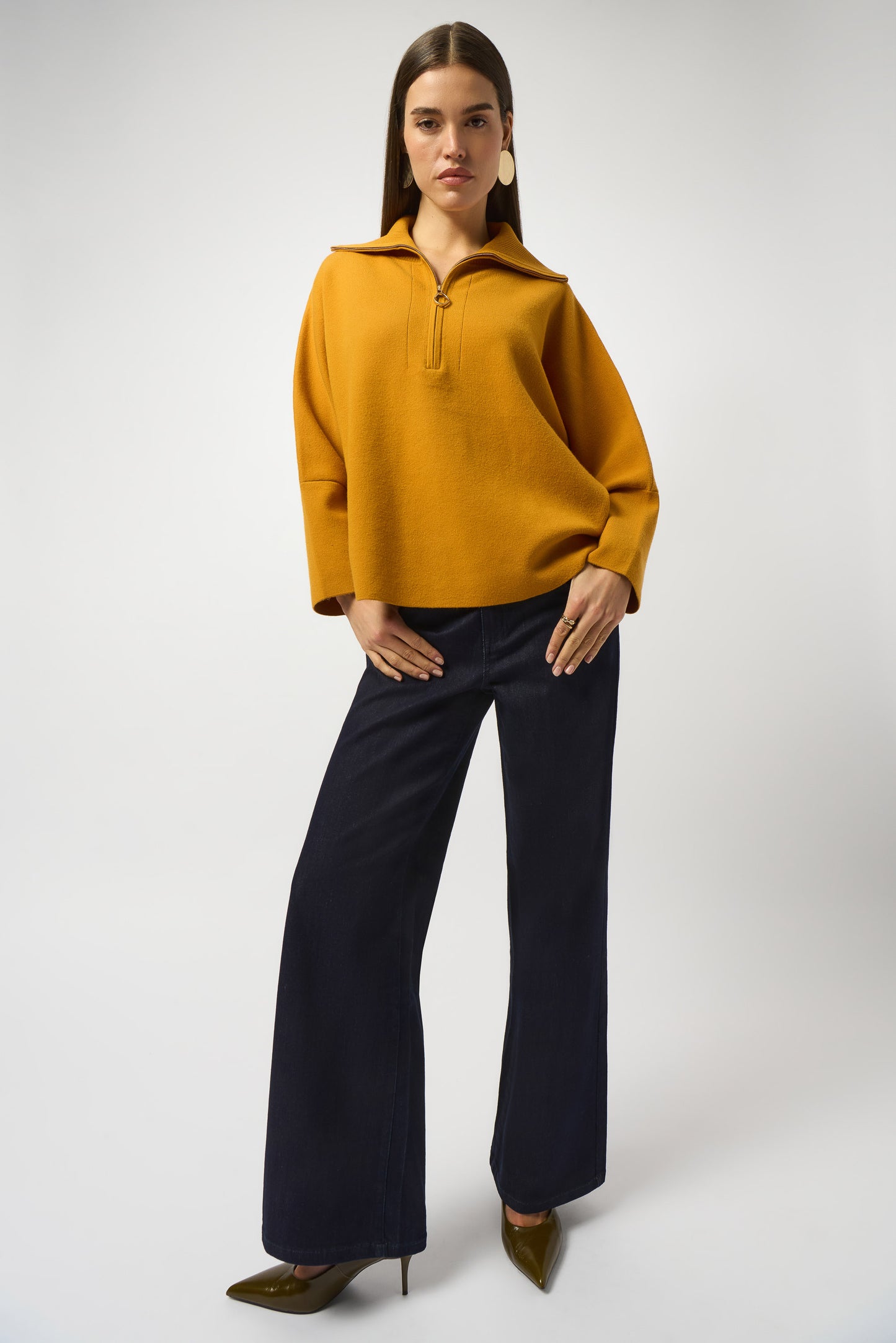Joseph Ribkoff Wide Leg Jeans