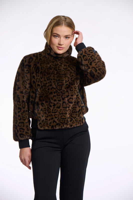 Rino & Pelle Leopard Jacket