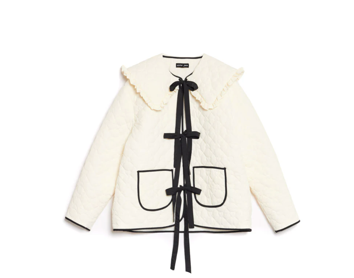 Sister Jane Swallows Heart Quilted Jacket