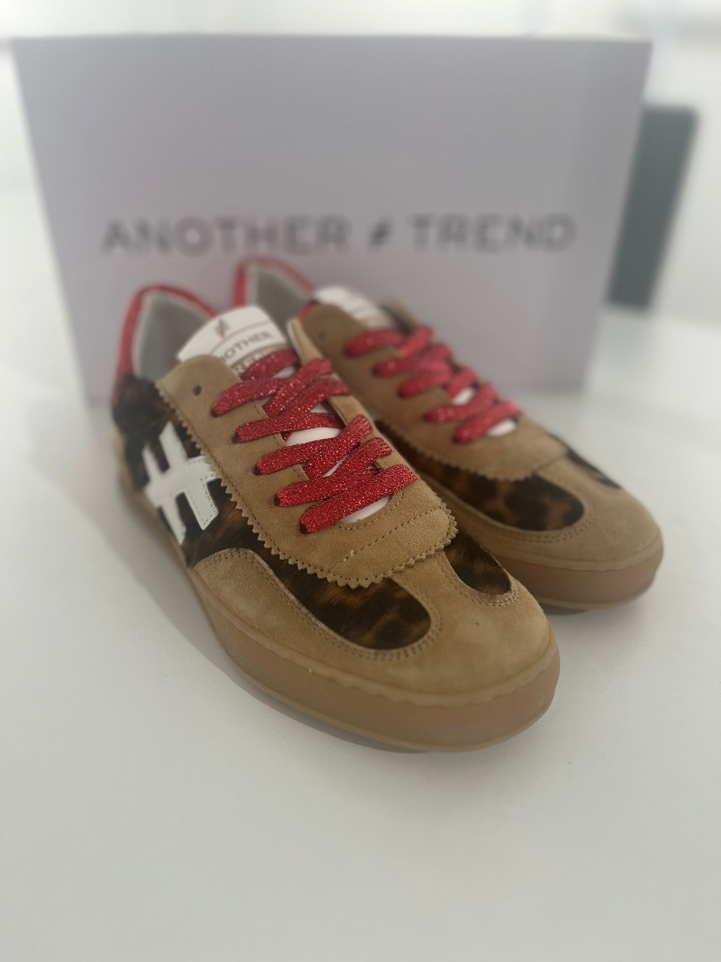 Another Trend Leopard Trainers
