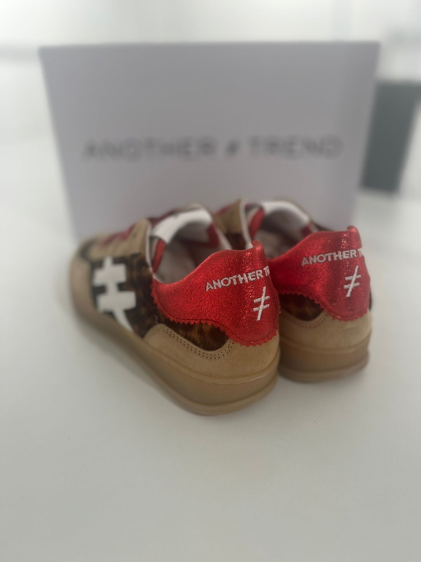 Another Trend Leopard Trainers