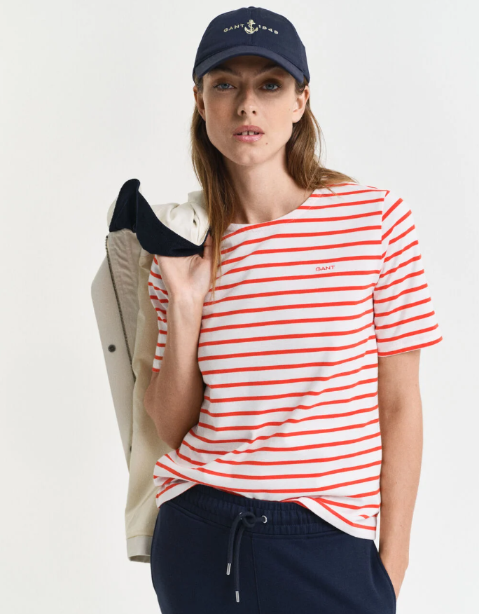 Gant Breton SS Stripe Tee