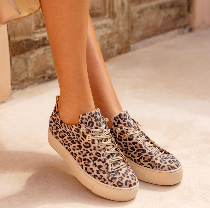 Paul Green Leopard Trainers