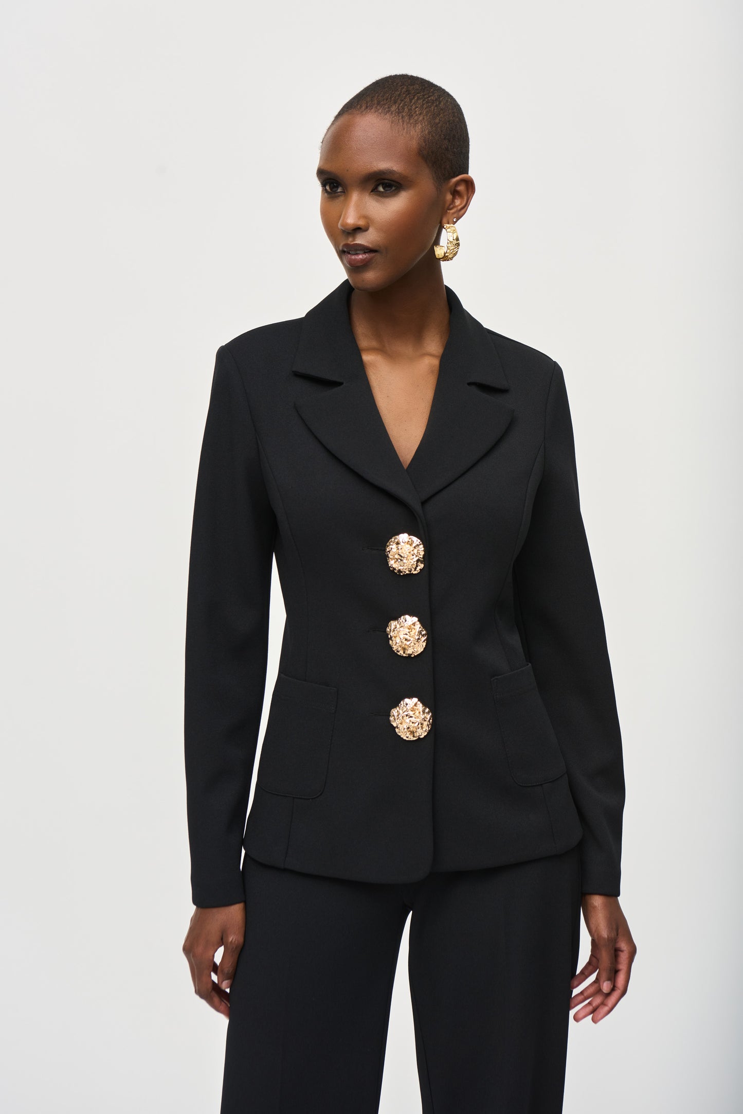 Joseph Ribkoff Scuba Crepe Fitted Blazer