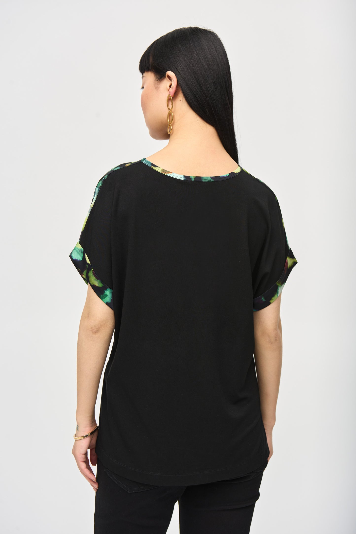 Joseph Ribkoff Print Short Sleeve Top