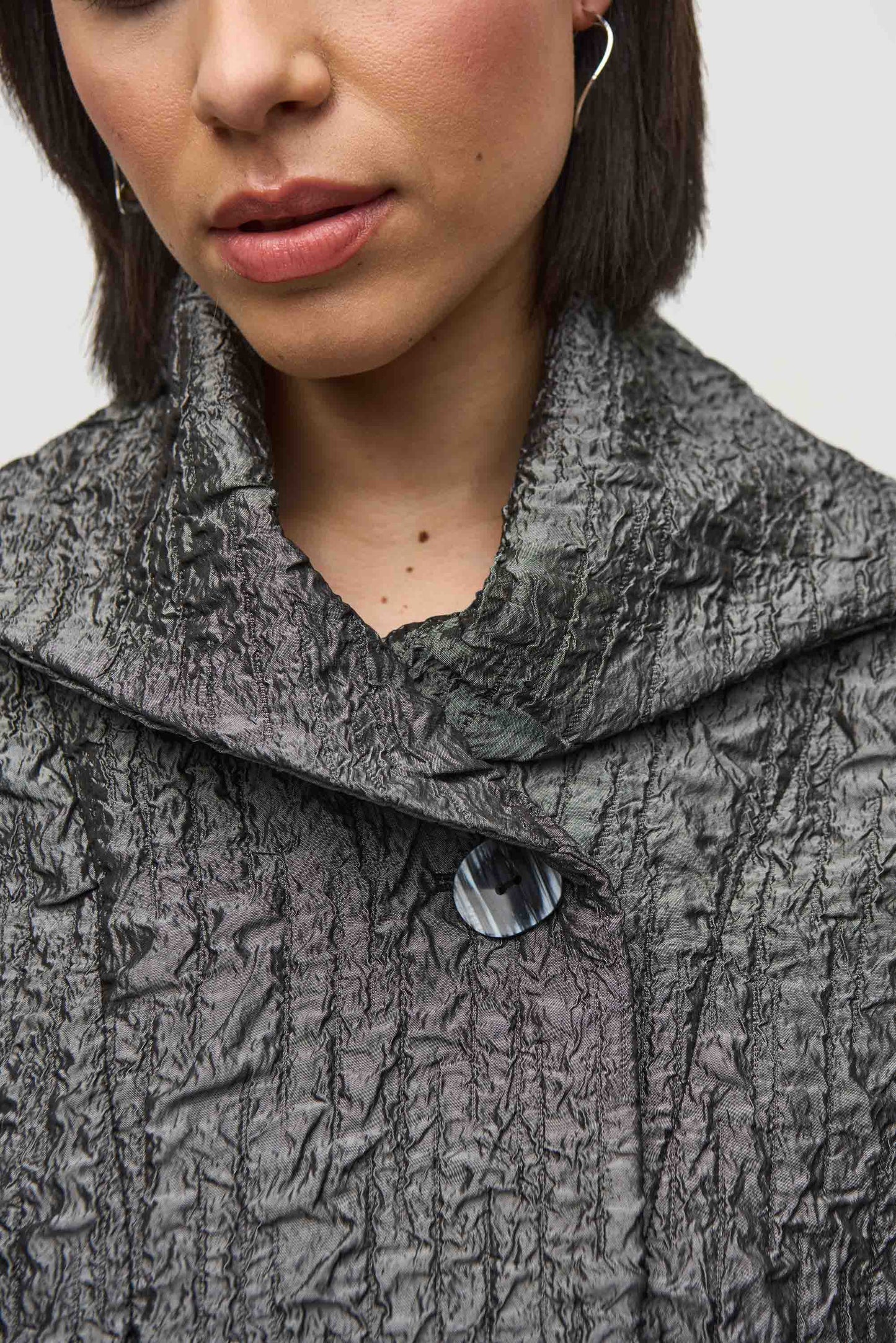 Joseph Ribkoff Textured Woven Jacquard Boxy Jacket