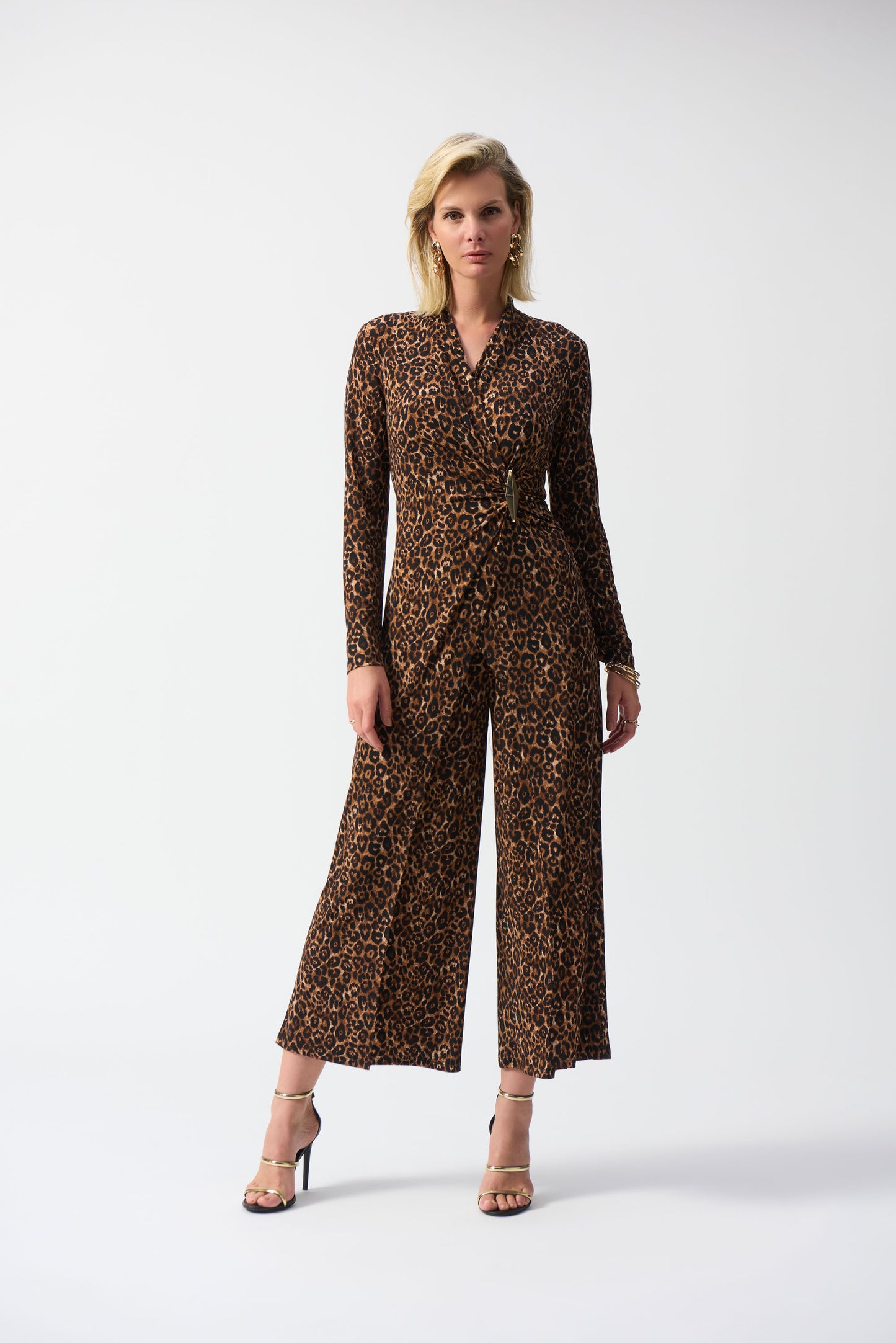 Joseph Ribkoff Leopard Print Jumpsuit