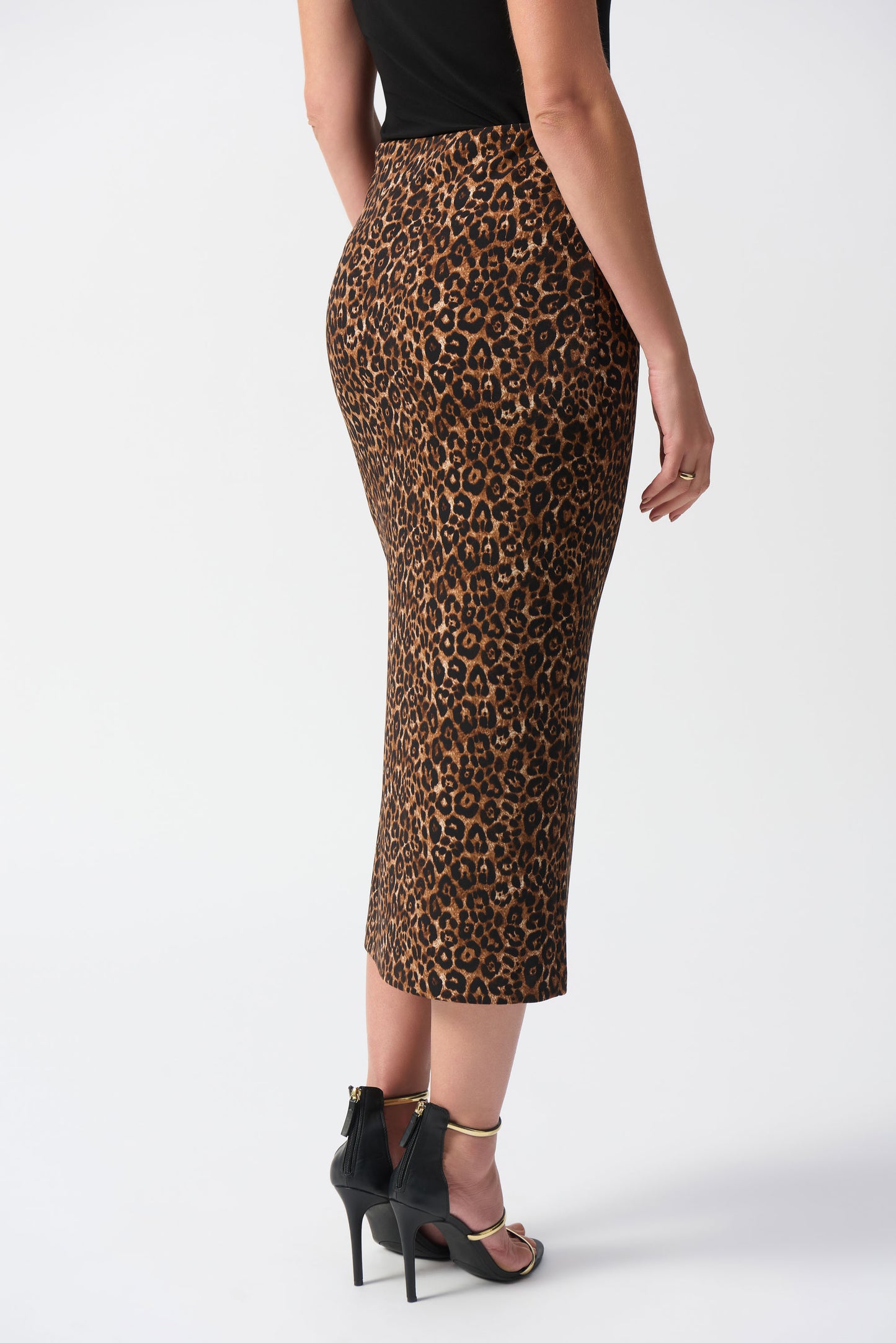 Joseph Ribkoff Silky Knit Animal Print Skirt