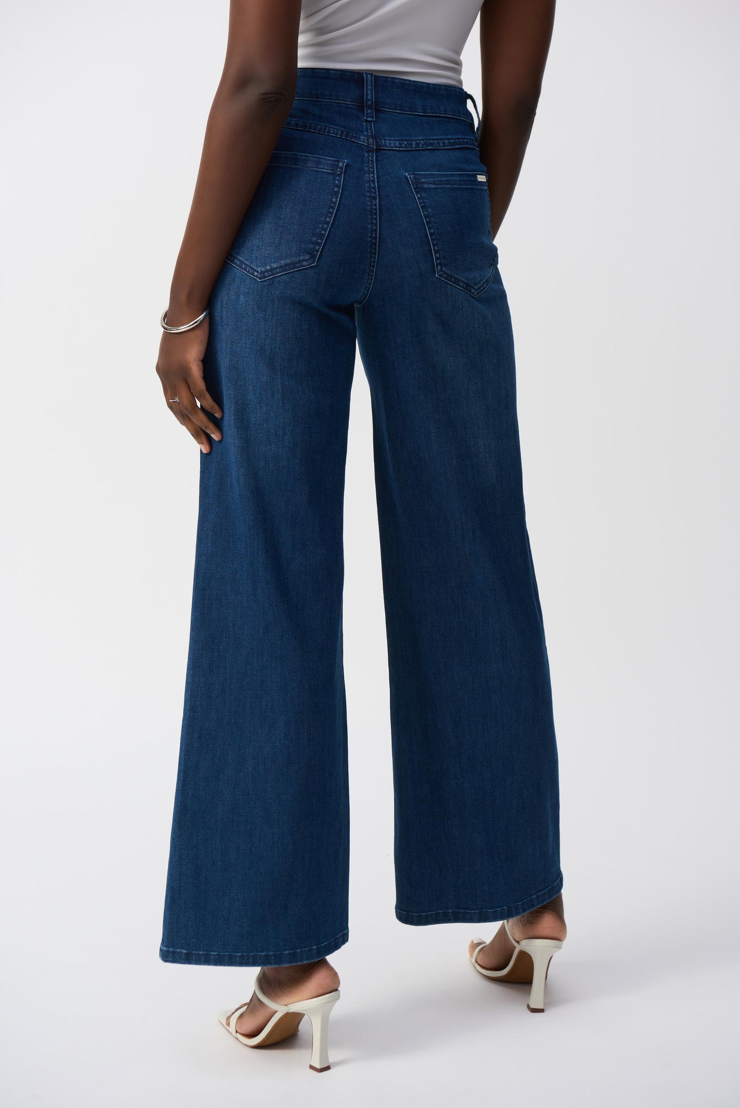 Joseph Ribkoff Classic Wide-Leg Stretch Jeans