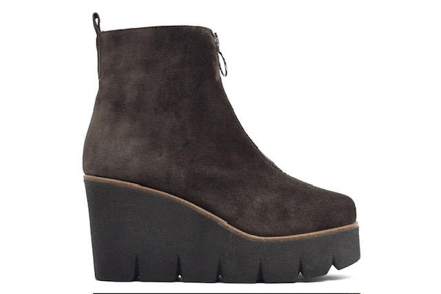 Alpe Suede Wedge Boot