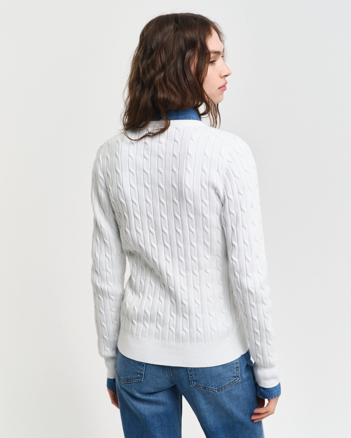 Gant Cable Knit Cardigan