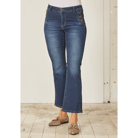 Isay Como Button Jeans