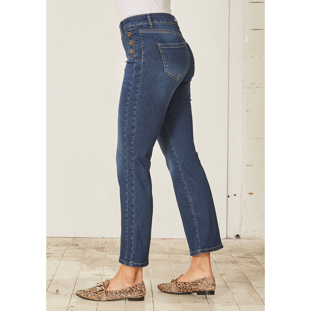 Isay Como Button Jeans