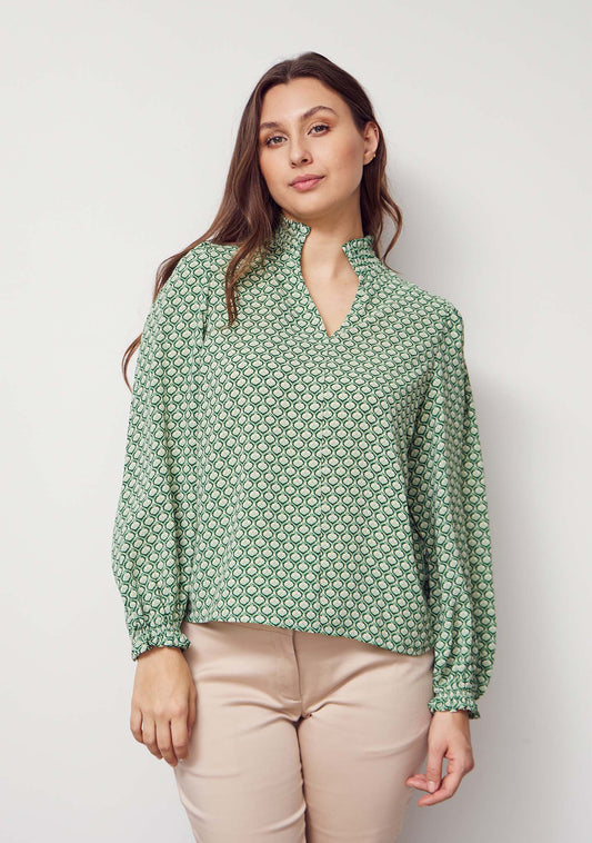 Isy Vibse Smock Blouse