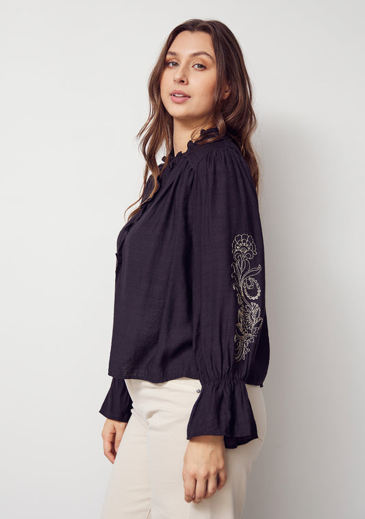 Isay Ely Flounce Blouse