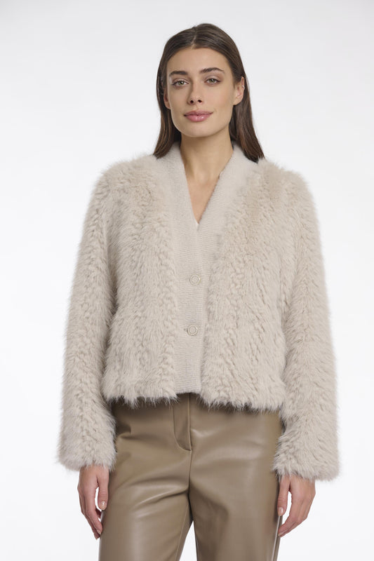 Rino & Pelle Chaimae Faux Fur Jacket