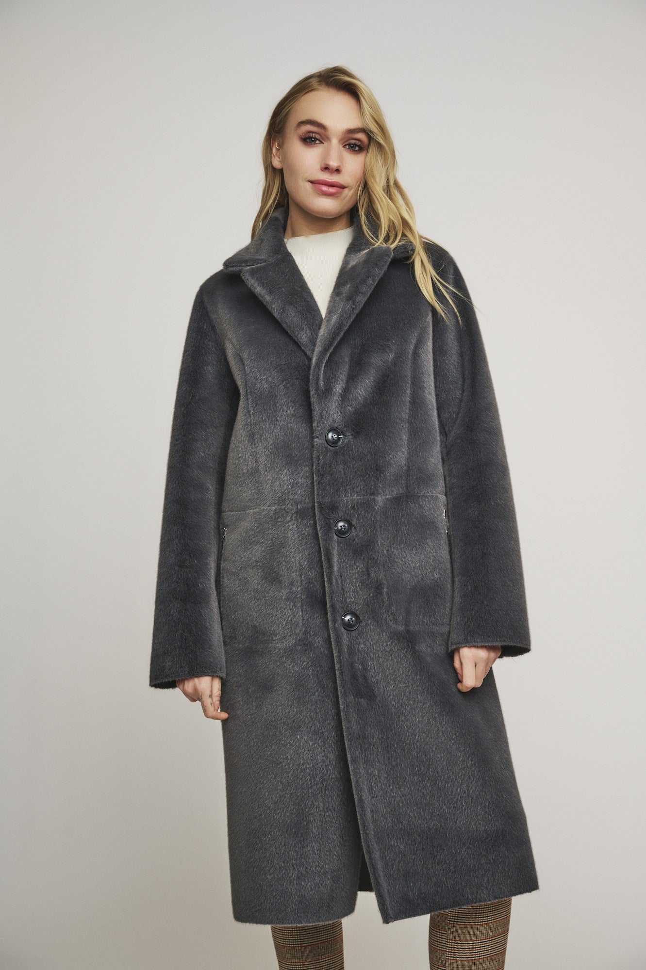 Rino & Pelle Jula Reversible Coat