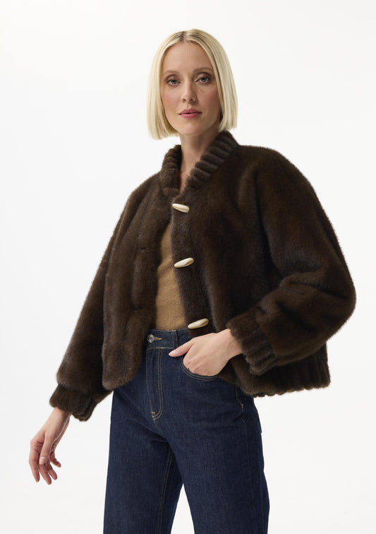 Leo & Ugo Faux Fur Jacket