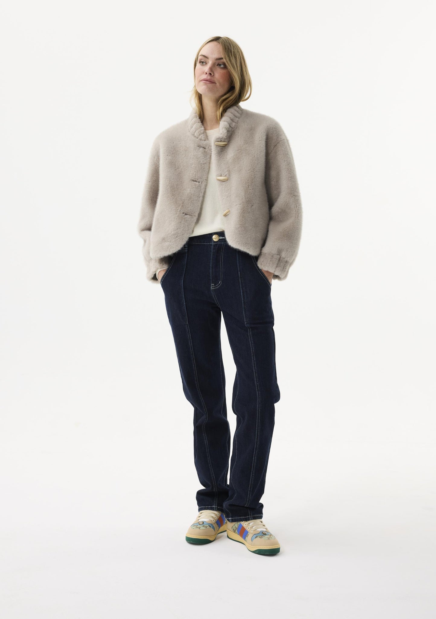 Leo & Ugo Faux Fur Jacket