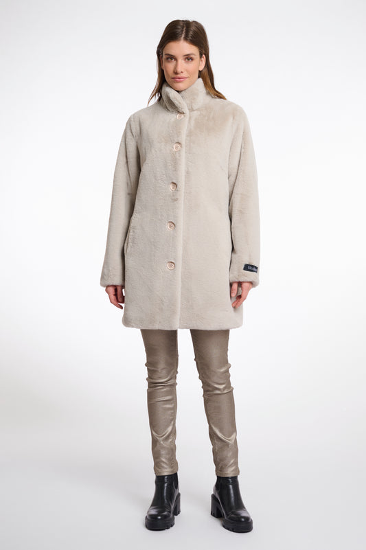 Rino & Pelle Nonna Faux Fur Coat