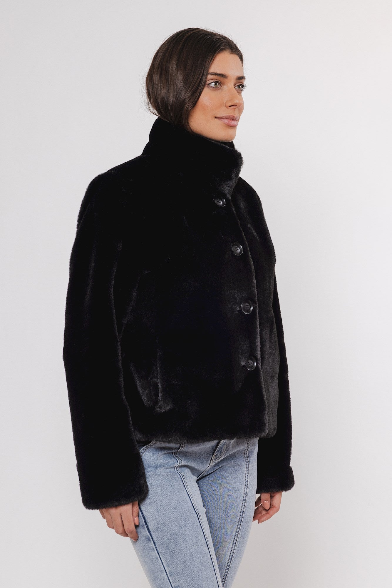 Rino & Pelle Vie Faux Fur Jacket