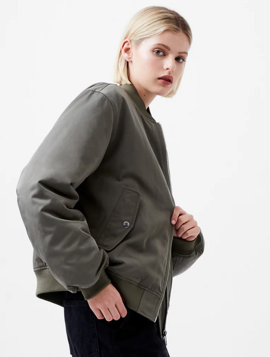 French Connection Behati Bomber Jacket