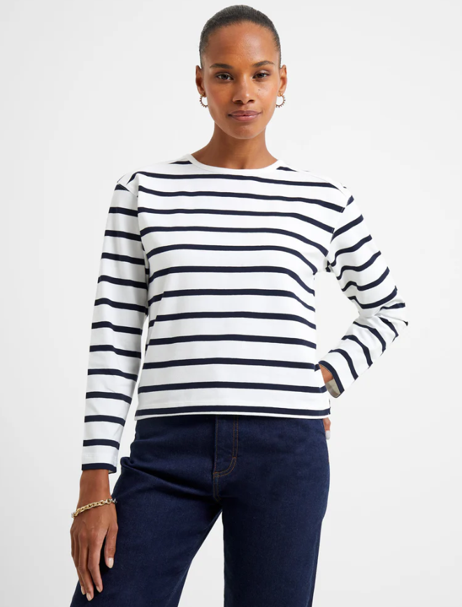 French Connection Rallie Stripe Tee