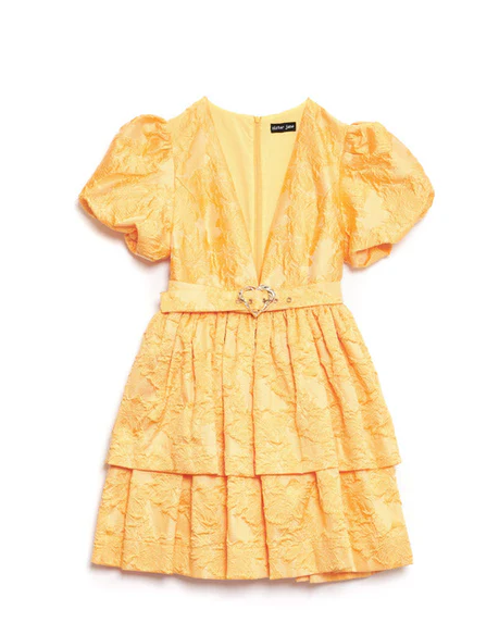 Sister Jane Sol Jacquard Midi Dress