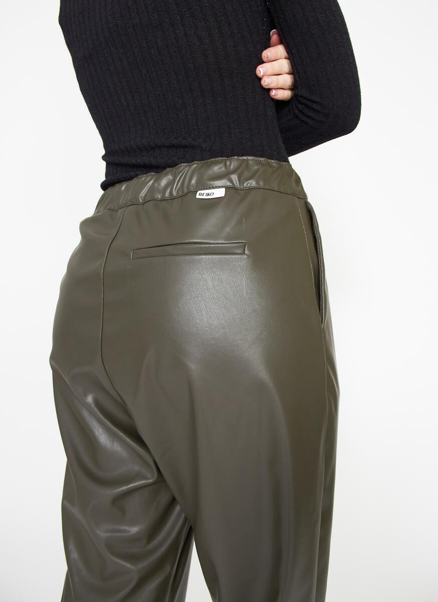 Reiko Venise Leather Trousers